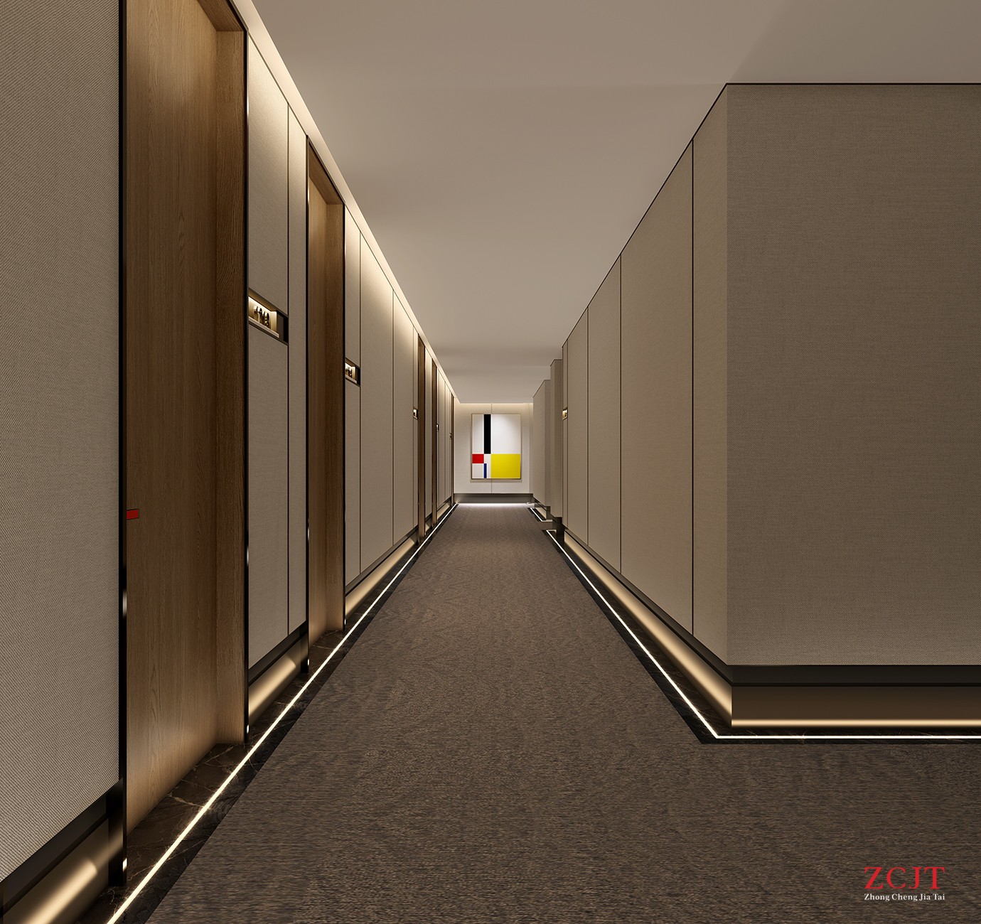 酒店走廊设计装修